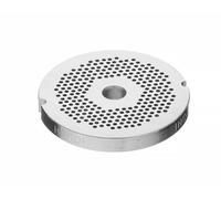 HENDI Disco Perforado para Picadora de Carne No. 12, Agujeros Ø2mm, Piezas Accesorios de Repuesto para Máquina 210802, Placa de Corte Profesional, Ø70mm, Acero Inoxidable