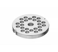 HENDI Disco Perforado para Picadora de Carne No. 12, Agujeros Ø8mm, Piezas Accesorios de Repuesto para Máquina 210802, Placa de Corte Profesional, Ø70mm, Acero Inoxidable