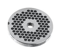 HENDI Disco Perforado para Picadora de Carne No. 22, Agujeros Ø8mm, Piezas Accesorios de Repuesto para Máquina 282007, Placa de Corte Profesional, Ø82mm, Acero Inoxidable