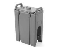 HENDI Dispensador isotérmico de bebidas con grifo, AmerBox, 18L, 230x420x(H)620mm, LDPE, gris