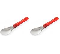 HENDI Espátulas para helado con mando de Tritan - Rojo - L 260 mm (Paquete de 2)