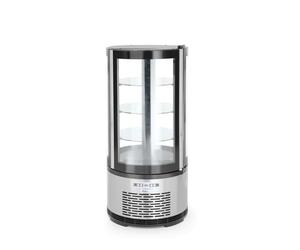 HENDI Expositor redondo para repostería (100 litros) - 100 L - 230V / 210W - 2/6˚C - ø480x(H)1030 mm