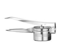 HENDI Exprimidor de patatas, manual, pasapurés, prensa de papas, aplastador, machacador, triturador de patatas, 270x100x(H)95mm, acero inoxidable