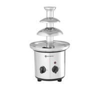 HENDI Fuente de chocolate de 3 niveles - 230V/110W - ø210x(H)390 mm, blanco
