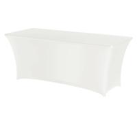 HENDI Funda Symposium para mesa rectangular - 810910 + 810897 - Blanco - 1830x760x(H)730 mm