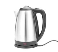 HENDI Hervidor de agua, eléctrico, protección contra ebullición en seco, función de cocción rápida, base giratoria de 360°, mango ergonómico de polipropileno, apagado automático, 2,5 L, 230 V, 2150 W,
