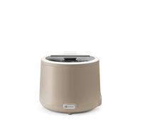 HENDI Hervidor de sopa eléctrico UNIQ para buffet, 8L, 35-85°C, 220-240V, 500W, ⌀365x(H)325mm, aluminio, acero inoxidable, PP, vidrio templado, beis