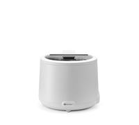 HENDI Hervidor de Sopa UNIQ, Calentador de Sopa, Servidor Exhibidor Eléctrico de Bufé, Sistema de Baño María, 8L, 220V, 500W, ø366x(H)325mm, Acero Inoxidable, Aluminio, PP, Blanco
