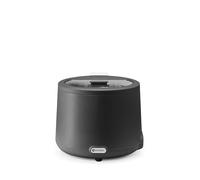 HENDI Hervidor de Sopa UNIQ, Calentador de Sopa, Servidor Exhibidor Eléctrico de Bufé, Sistema de Baño María, 8L, 220V, 500W, ø366x(H)325mm, Acero Inoxidable, Aluminio, PP, Negro