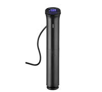 HENDI iVide Circulador de inmersión térmica Sous-Vide 2.0, sous-vide stick, IPX7, 5°C~90°C, con WiFi, calienta y hace circular hasta 30L de agua, 230V, 1200W, 63x97x(H)344mm, acero inoxidable