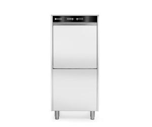 Hendi Lavavajillas 50 X 60 cm, Para Bandejas y Ollas, Lavaplatos, Digital, con Sistema de Dosificación de Detergente y Bomba de Vaciado, 400 V, 7100 W, 595 x 730 x 1340 mm