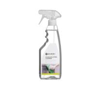 HENDI Limpiador de acero inoxidable, limpiador de acero inoxidable, limpiador de superficies de acero inoxidable y aluminio, botella de spray de 500 ml