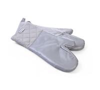 HENDI Manoplas de Horno, 1 Par, Resistentes al Calor hasta 250°C, Guantes de Protección Térmicos para Horno, Parrilla o Cocina, 36cm de Largo, Fibra de Vidrio