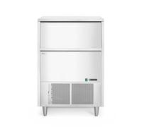HENDI Máquina para Hacer Cubitos de Hielo, Arktic, Producción: 80kg/24h, Depósito: 42kg, Fabricador de Hielo, 230V/900W, 730x600x(H)1136mm, Acero Inoxidable