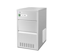 HENDI Máquina para Hacer Cubitos de Hielo Tipo Bala (Semihuecos), Arktic, Producción: 26kg/24h, Depósito: 7kg, Fabricador de Hielo, 230V/241W, 398x546x(H)682mm, Acero Inoxidable
