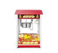 HENDI Máquina para hacer palomitas de maíz, 150g de maíz, ciclo 3,5 min, 230V, 1155W, 560x420x(H)760mm, aluminio, acero inoxidable, cristal templado, rojo