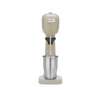HENDI Batidora, Mezclador de bebidas, Frappés, Incluye 2 vasos mezcladores (acero inoxidable y policarbonato) y 2 juegos de 2 agitadores cada uno, 230V/400W, 170x196x(H)490mm, Caramelo