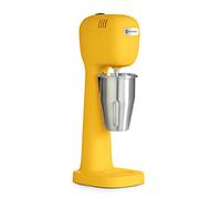 HENDI - Mezclador profesional de bebidas, sin BPA, aireador de bebidas ligeras, golpeado, capuchino helado, 1 vaso y 4 agitadores incluidos, 230 V/400 W, 170 x 196 x (H)490 mm, amarillo