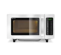 HENDI Microondas, 1000W, 10 programas predeterminados, máx. diámetro de los platos: 320mm, potencia entrada 1550W, 25L, 230V, 511x432x(H)311mm, cámara 327x346x(H)200mm, acero inoxidable