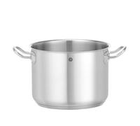 HENDI Olla de cocina, alta, sin tapa, caldero, cacerola, apta para fogones de gas, de inducción, eléctricos y de cerámica, apta para el lavavajillas, 5L, ø200x(H)160mm, acero inoxidable