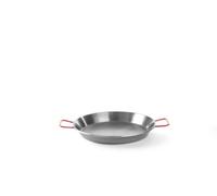 HENDI Paellera para paella y parrilladas, ⌀340x(H) 40mm, acero al carbono