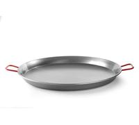 HENDI Paellera, sartén para paellas, parilladas, para freír, sólo apta para cocinas de gas, asas grandes con aislamiento térmico, no apta para lavavajillas ni microondas, ø800x(h)50 mm,chapa de acero