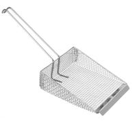 HENDI Pala para chips - Gris claro - 225x175 mm