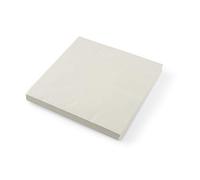 HENDI Papel alimentario antigrasa, paquete de 500 hojas, papel parafinado o encerado blanco para envolver o servir alimentos, 305x305mm