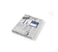HENDI Papel sulfurado - Estampado de diario - 200x250 mm