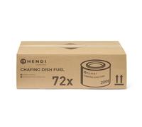 Gel Combustible Para Platos Calientes Chafing Dish 200 gr 6 Piezas - Hendi