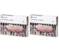 HENDI Piedras Lava, Gruesas/Grandes, para Diferentes Tipos de Parrillas y Barbacoas de Gas, Roca Volcánica Natural, Piedra Refractaria, Caja de 5 kg (Paquete de 2)