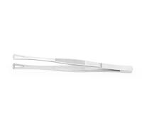 HENDI Pinzas universales, cabeza cuadrada, pinzas de cocina, para ordenar, colocar y girar alimentos, aptas para el lavavajillas, 145mm, acero inoxidable 18/0
