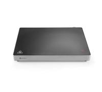 HENDI Placa calentadora de inducción, para mantener la comida caliente y el show cooking, 40-100 °C, 230 V, 800 W, 455x333x(H)62 mm, marco plateado, acero inoxidable