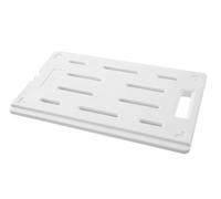 HENDI Placa eutéctica de frío profesional, GN 1/1, para cajas térmicas, elemento refrigerante, acumulador de frío, bloque térmico, de enfriamiento, placa de hielo, 530x325x(H) 30mm, HDPE, blanco