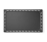HENDI Plancha de asador, GN 1/1, de hierro fundido, 1 lado liso y 1 lado acanalado, 325x530mm, para todas las parrillas, grill, barbacoas Green Fire de HENDI