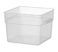 HENDI Recipiente alimentario con graduación, apilable, apto para microondas y lavavajillas, 11,4 L, 290x290x(H)210mm, polipropileno