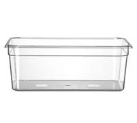 HENDI Recipiente Gastronorm 1/1 - PC - Transparente - 28 L - 530x325x(H) 200 mm