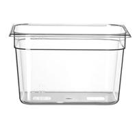 HENDI Recipiente Gastronorm 1/2 - PC - Transparente - 12.5 L - 325x265x(H) 200 mm