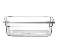 HENDI Recipiente Gastronorm 1/2 - PC - Transparente - 6.5 L - 325x265x(H) 100 mm