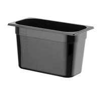 HENDI Recipiente Gastronorm 1/3 - PC - Negro - 7.8 L - 325x176x(H) 200 mm
