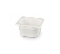HENDI Recipiente Gastronorm 1/6 - PC White - Blanco - 1 L - 176x162x(H) 65 mm