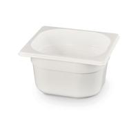 HENDI Recipiente Gastronorm 1/6 - PC White - Blanco - 2.4 L - 176x162x(H) 150 mm