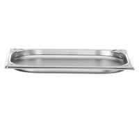 HENDI Recipiente GN 1/2 de Acero Inoxidable, Esquinas Reforzadas, Resistente -40° a 250°C, Contenedor apto para Hornos, Congeladores, Baño María y Calientaplatos, 1 L, 325x265x(H) 20mm