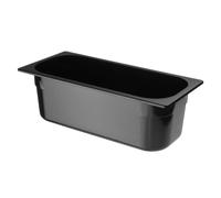 HENDI Recipiente para helado de policarbonato - Negro - 5 L - 360x165x(H) 120 mm