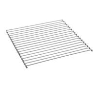 HENDI Rejilla superior para las parrillas de carbón de HENDI Patio y Resto modelos 150603-150801, para Grill, barbecues, parrillada, 345x345mm, acero cromado