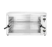 HENDI Salamandra eléctrica profesional, 50-300°C, 230V, 3600W, 800x633x(H)453mm, acero inoxidable