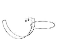 HENDI Soporte de Mesa para Champañera, Portabotellas en Acero Cromado con Protección de Goma para Superficies, Compatible con Enfriadores/Cubiteras de Hasta 19,4cm de Diámetro, Altura 19,3cm