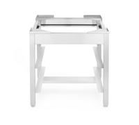 HENDI Soporte para el lavavajillas HENDI K40 230299-233009-233016-233023-230268, base para lavavasos, 470x500x(H)500mm