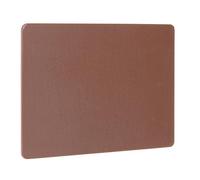 HENDI Tabla de cortar, HACCP, GN1/2, ambos lados lisos y utilizables, minimiza el embotamiento de los cuchillos, tabla de corte de cocina, 325x265x(H)10mm, plástico LPDE, marrón