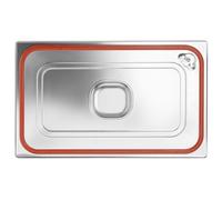 HENDI Tapa Gastronorm con borde de silicona - Profi Line - GN 1/1-530x325 mm